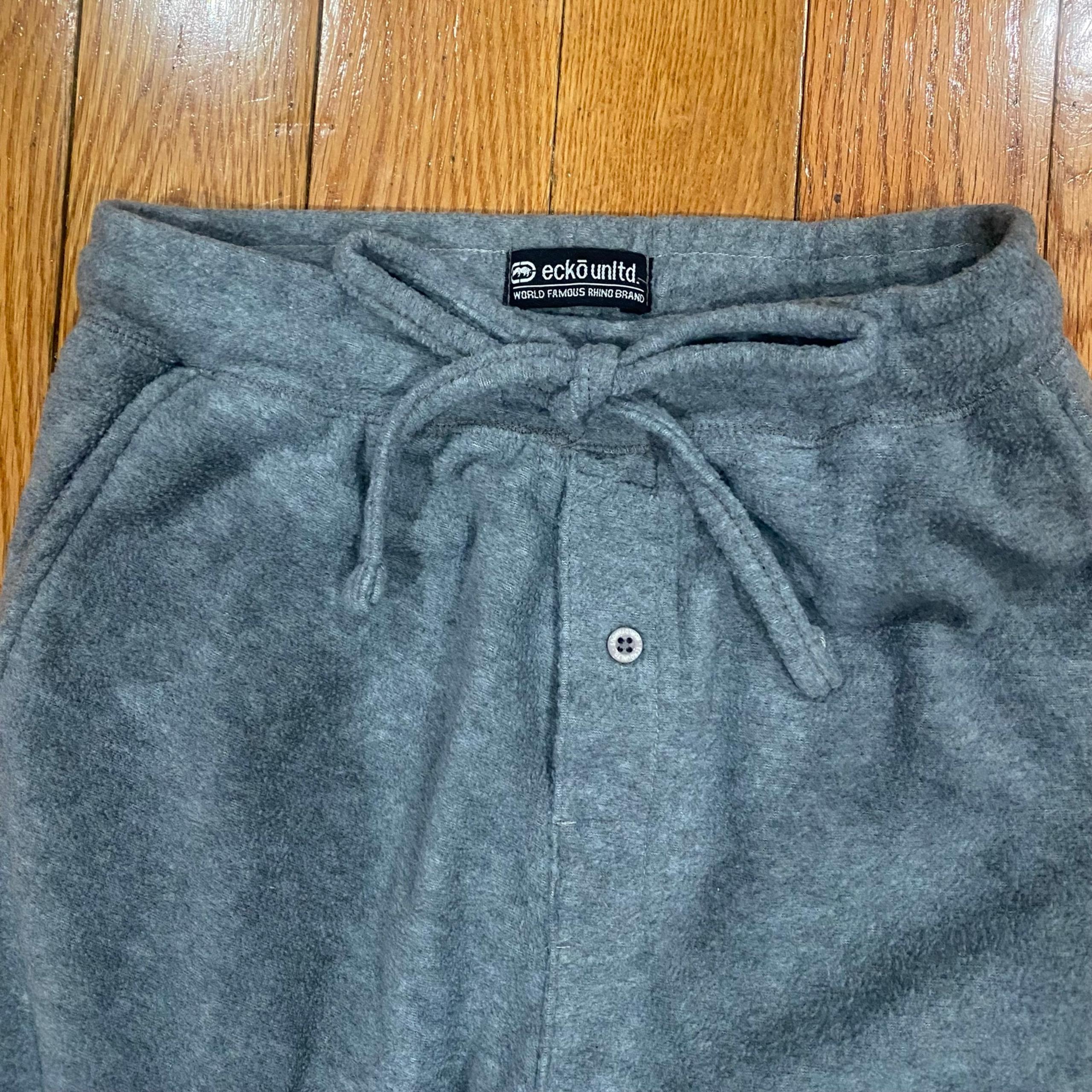 Ecko Untld. Grey Pajama Sweat Pants Men’s Size S