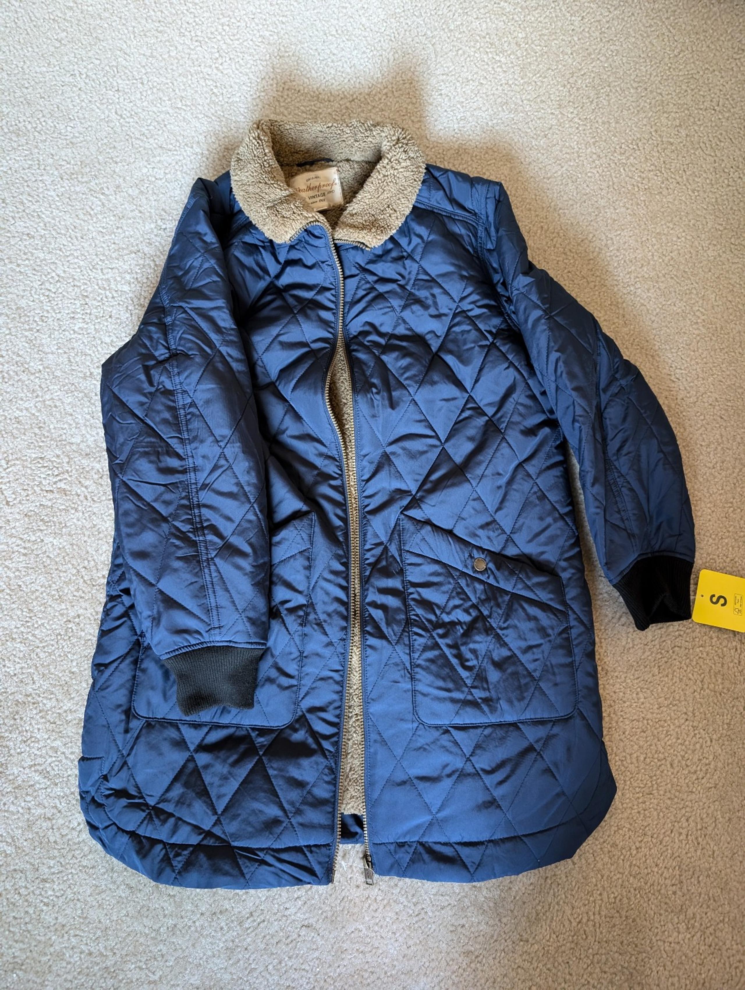 Furry Puffy Coat women's sz S