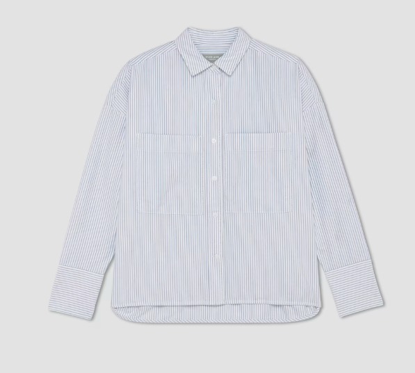 Everlane Boxy Oxford Button-Down Shirt