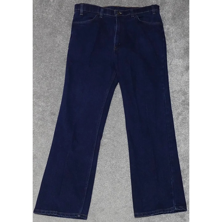 Levis Action Jeans Men's W38 L31 Blue Denim Straight Brown Tab Vintage 1990s