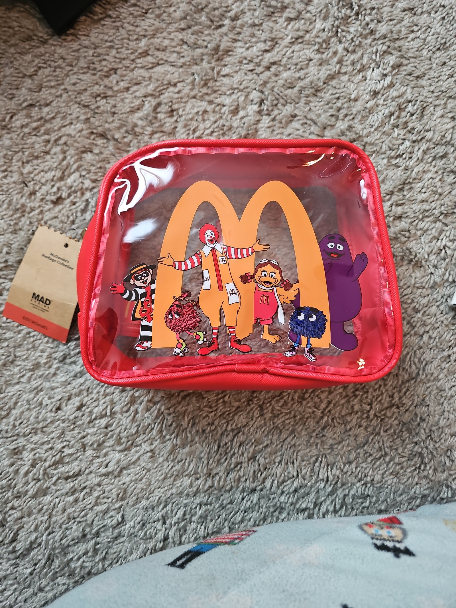 McDonald's makeup bag