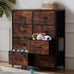 Dresser for Bedroom, Chest of Drawers, Closet Storage with 8 Drawers