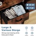 Dresser for Bedroom, Chest of Drawers, Closet Storage with 8 Drawers