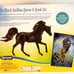 75th Anniversary Black Stallion Horse and Book Set-New in Box-Breyer Classic