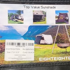 EightEighteen RV Awning Shade Screen 7' X 15' 3