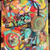 Original abstract acrylic art painting home decor