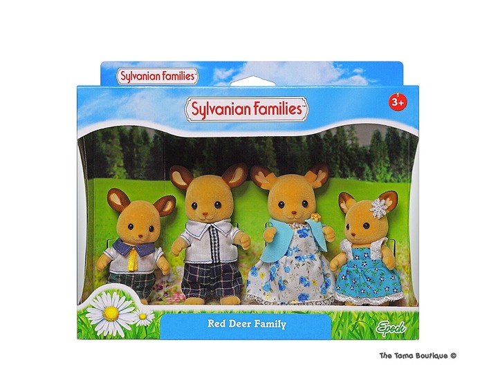 Sylvanian Families Calico Critters Buckley Red Deer Family