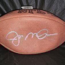 Joe Montana Autograph NFL Football