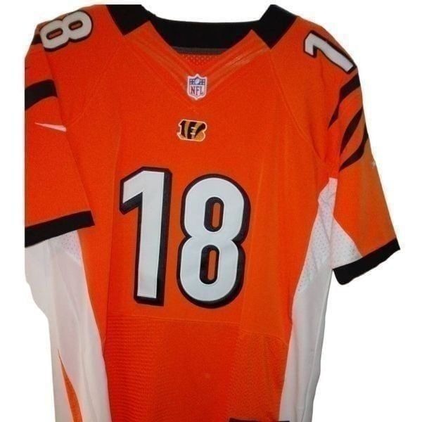 Cinn. Bengals #18 A.J. Green Embroidered NEW Reebok NFL Football Jersey - sz. 48
