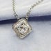 14K Gold Plated Cubic Zircon Pendant, INUS1BR008