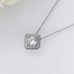 14K Gold Plated Cubic Zircon Pendant, INUS1BR008