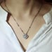 14K Gold Plated Cubic Zircon Pendant, INUS1BR008