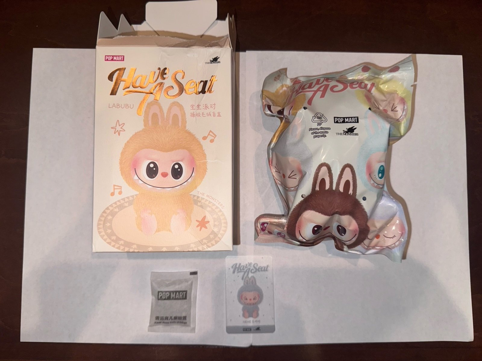 Pop Mart PopMart The Monsters Have a Seat Labubu HEHE (Ready to Ship)