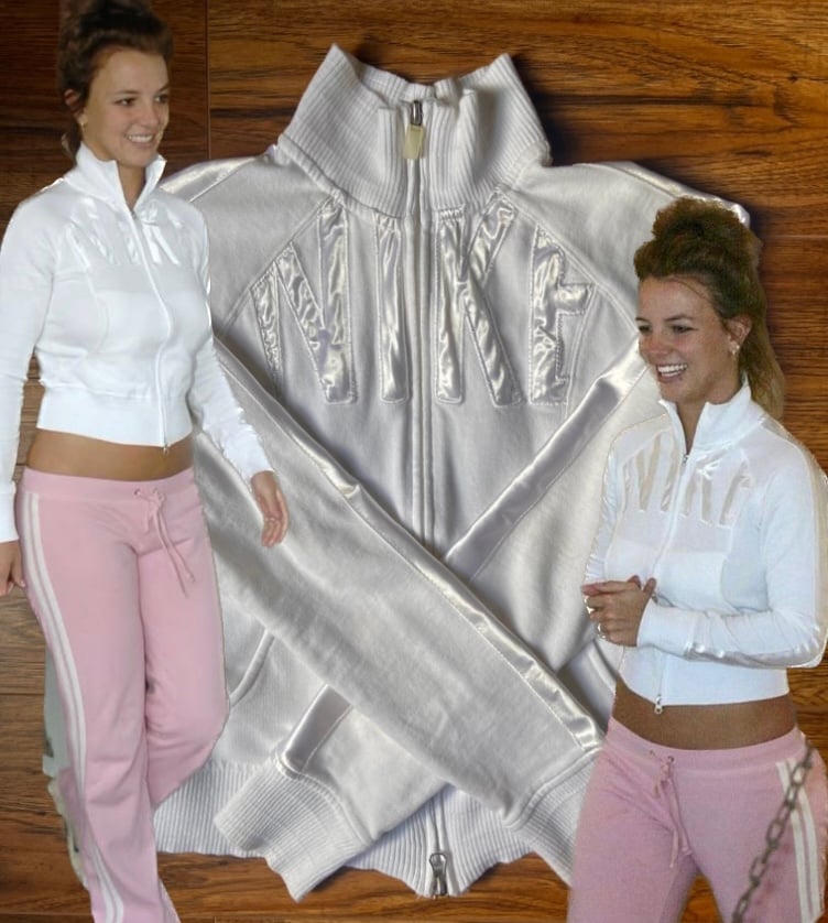 BRITNEY SPEARS NIKE TRACK JACKET