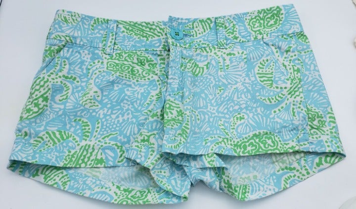 Lilly Pulitzer Shorts Sz 0 The Walsh