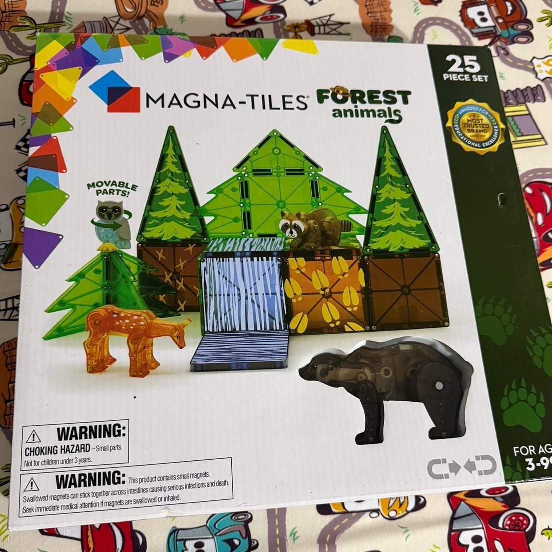 Magna Tiles Forest Animals Set