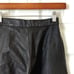 Petite Sophisticate 90's Vintage High Rise Slim Fit Genuine Leather Pants Black