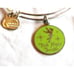 Alex and Ani Tinker Bell Happy Thoughts Charm Bracelet, Enamel Cloisonne
