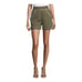 Talitha Neiman Marcus Embroidered High-Waist Shorts Green Women's Large NEW