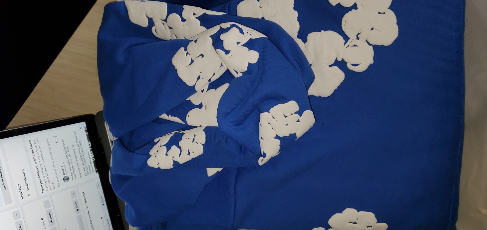 Denim Tears Blue Large New