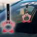New 2PCS Anime Kirby JDM TSURIKAWA Ring Subway Train Bus Handle Black Strap