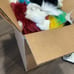 Faux fur scraps