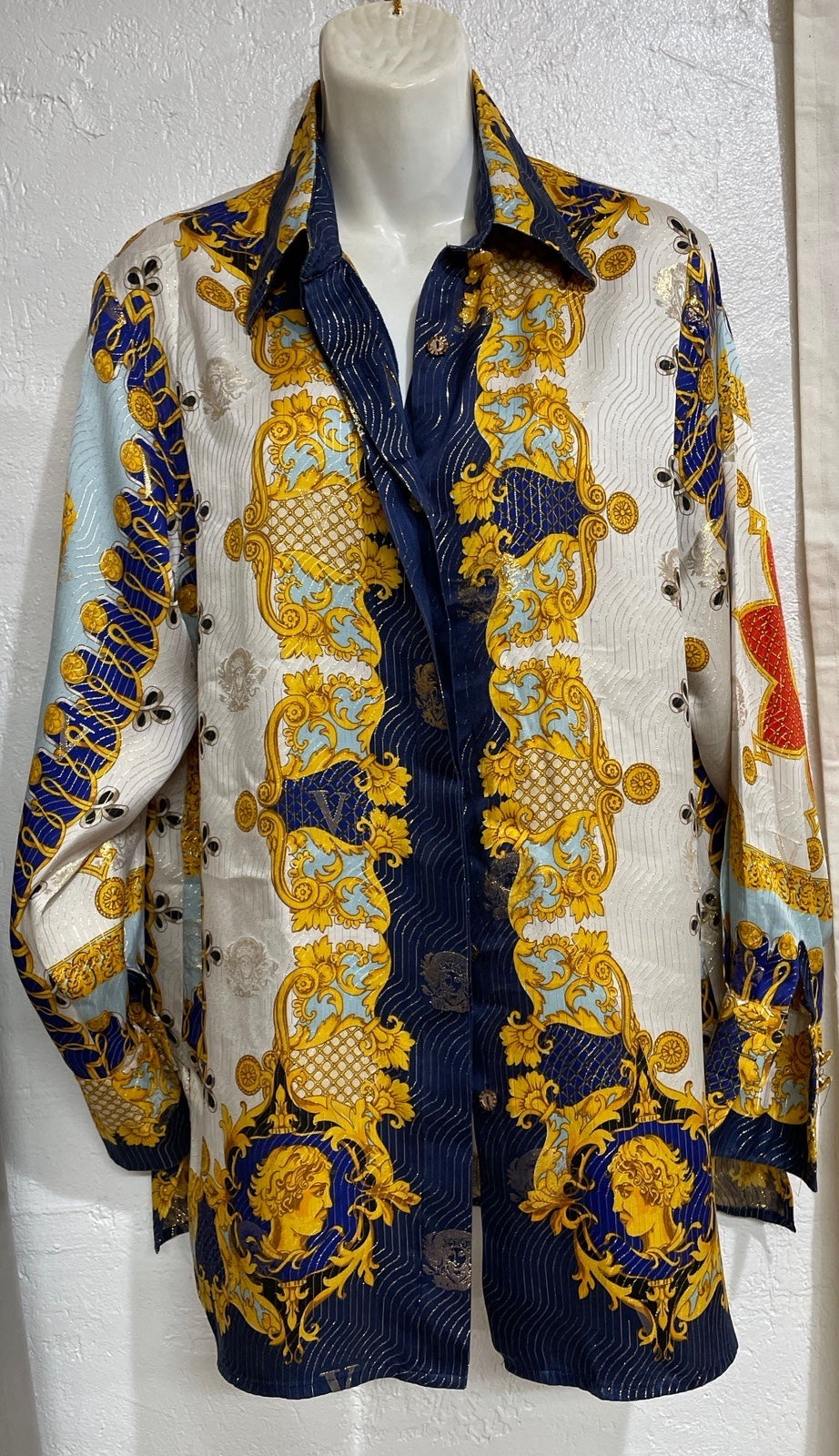 Vintage Unisex Massardi Gold Label Blouse
