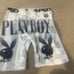 Black and White Playboy Boxer briefs