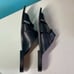 Popol Vuh Men’s Size 7 Women’s 9 Black Leather Slide Sandals Unisex
