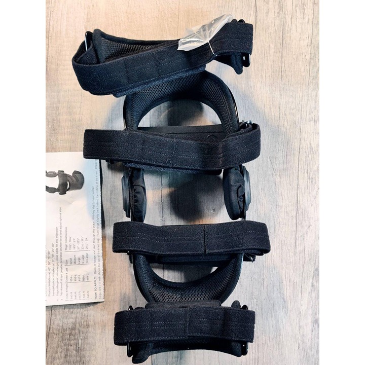Advanced Ortho Adjustable ACL Hinged Knee Brace Size Large 857-L Left Side