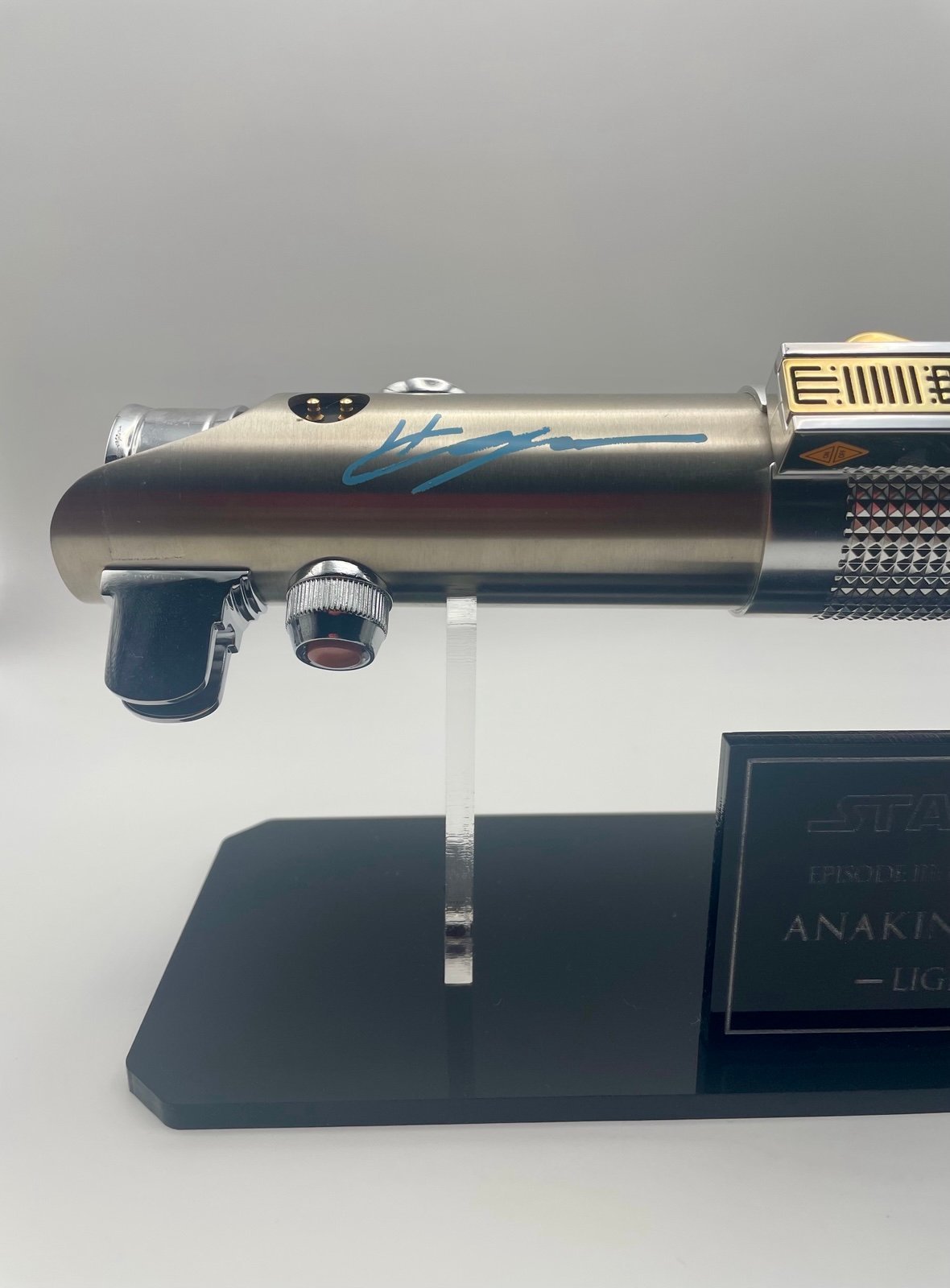 Hayden Christensen signed lightsaber
