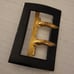 Antique art nouveau buckle