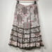 Vintage Y2k Indira Tiered Peasant Skirt Fairy Whimsigoth Hippie Shabby Chic S