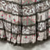 Vintage Y2k Indira Tiered Peasant Skirt Fairy Whimsigoth Hippie Shabby Chic S