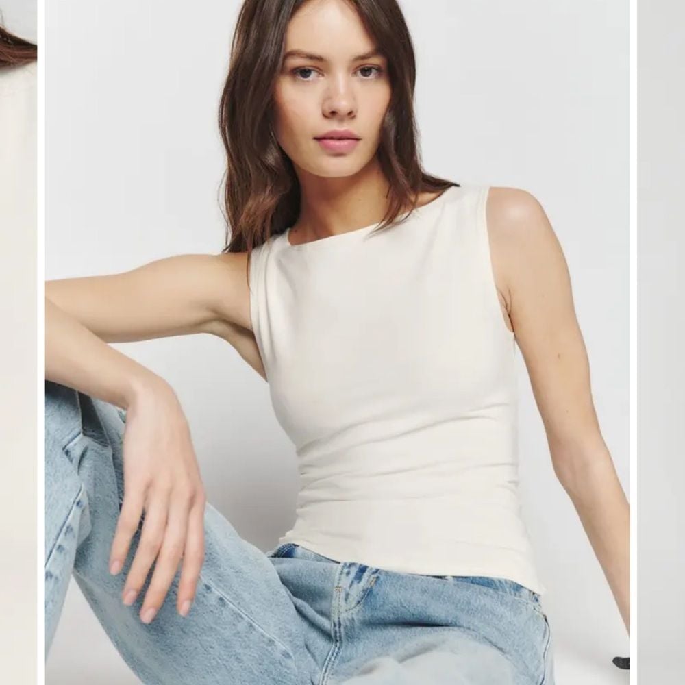 REFORMATION Dusk Knit Top xl
