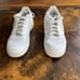 Nike Air Force 1 Low LE Custom Glitter Swoosh Sneakers DH2920-111, Size 7Y