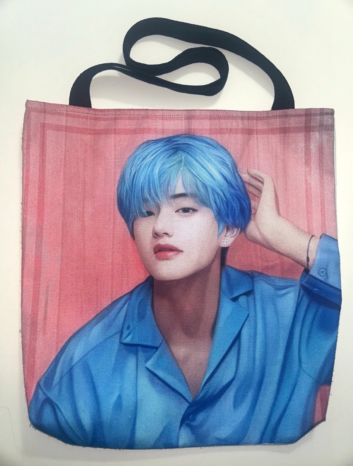 bts taehyung (v) tote bag