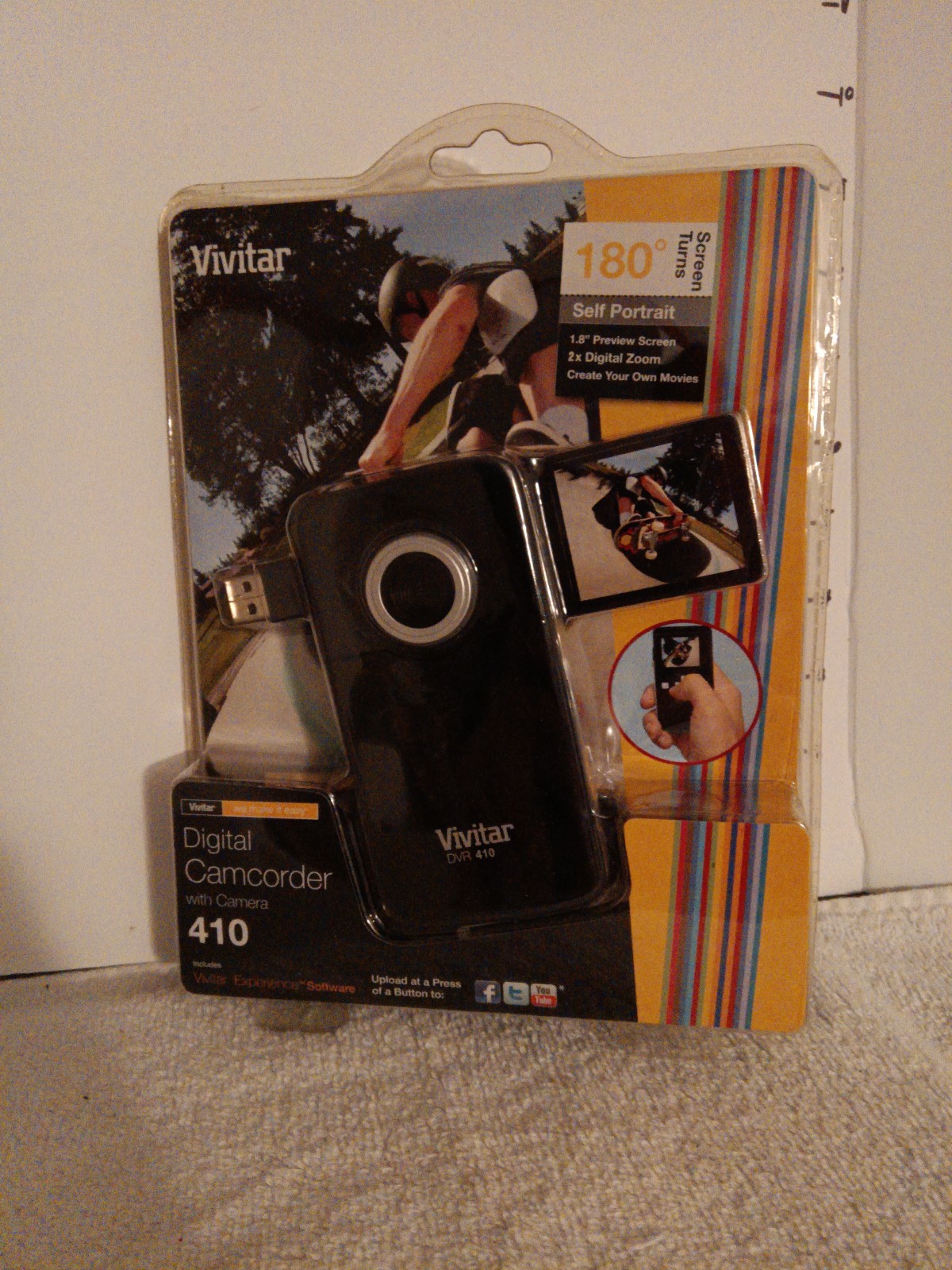 Vivitar 410 digital camcorder new in package