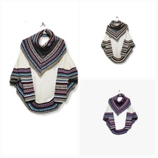 Peruvian Poncho for Winter
