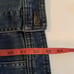 Talbots Dark Denim Jean Jacket Copper Stitching With Buttons Size XL
