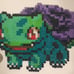 Bulbasaur perler