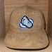 Vintage Colorado Avalanche New Era NHL Hockey Brown Suede Strapback Hat Cap RARE