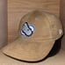 Vintage Colorado Avalanche New Era NHL Hockey Brown Suede Strapback Hat Cap RARE