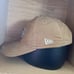 Vintage Colorado Avalanche New Era NHL Hockey Brown Suede Strapback Hat Cap RARE