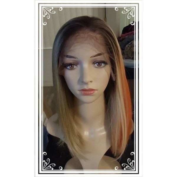 NWT~Gorgeous Mistletoe Free Part Lace Front Colorful Synthetic Wig