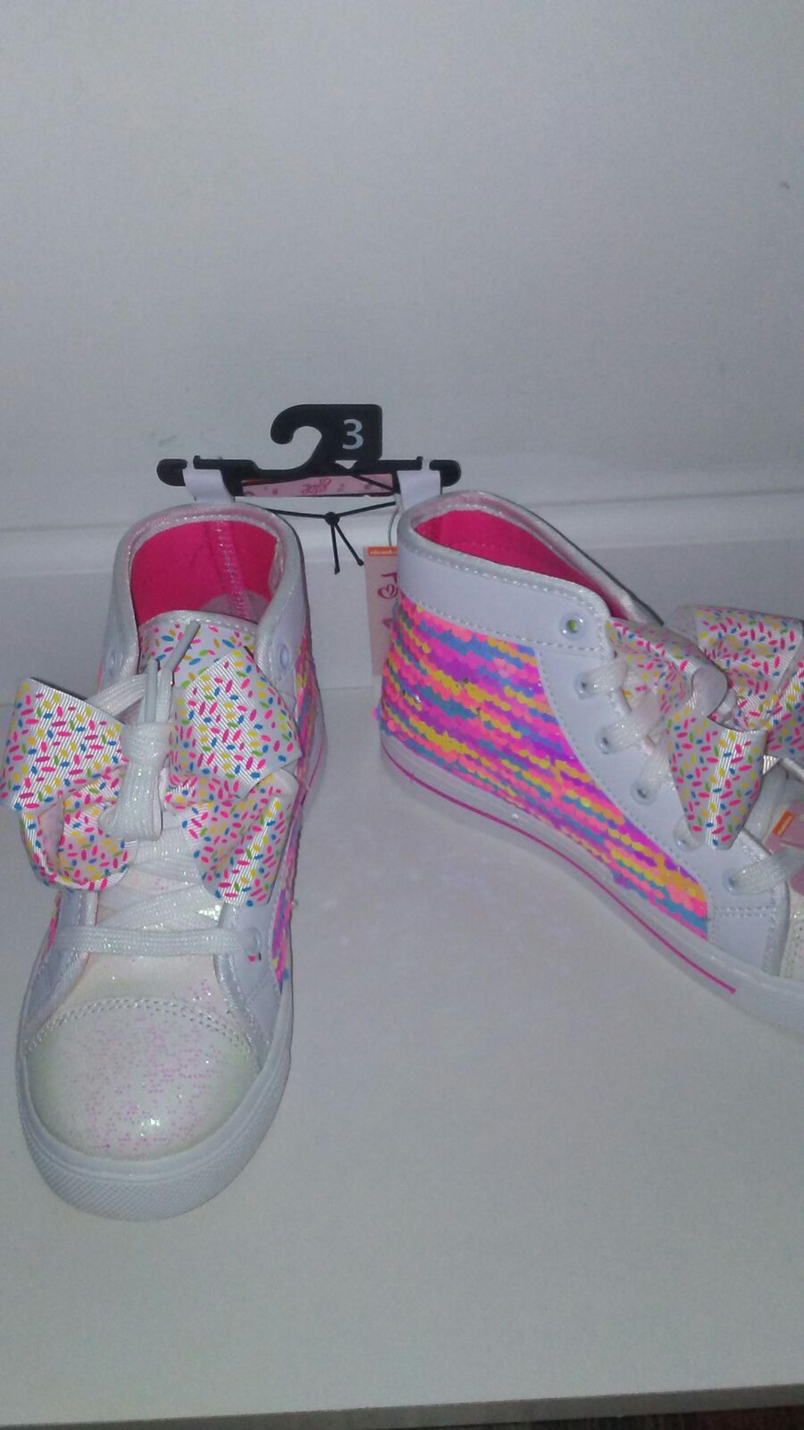 Jojo Siwa Girls shoes Size 3 Sprinkles