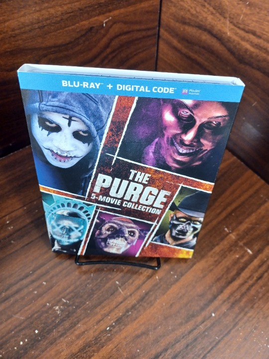 Purge 5 Movie Collection (Blu-ray+Digital)Slipcover-NEW-Free Shipping w/Tracking