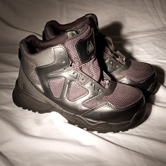 Ace Tactical Defender Black Work Boots NANO COMPOSITE TOE