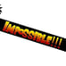 New Universal 2PCS Anime Dragon Ball Z ABS Plastic Black License Plate Frame