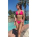 Lubyswim Melissa Handmade Brazilian Pink Swimsuit Set